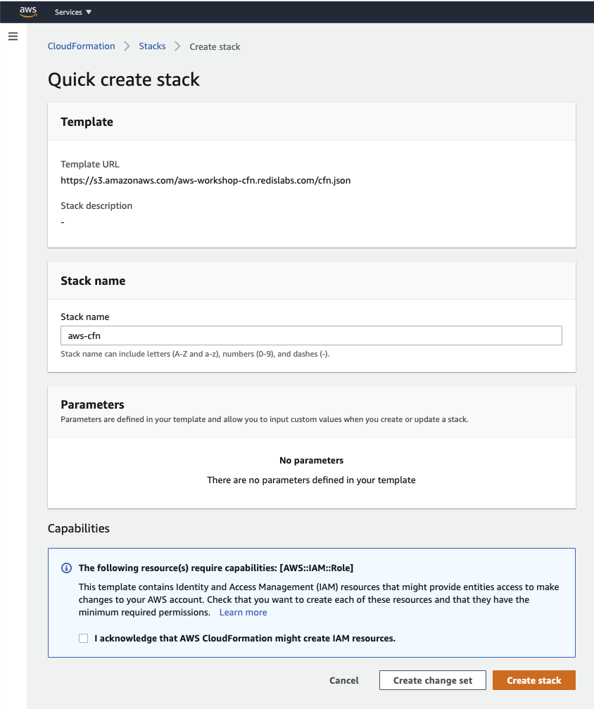 cloudformation page 1